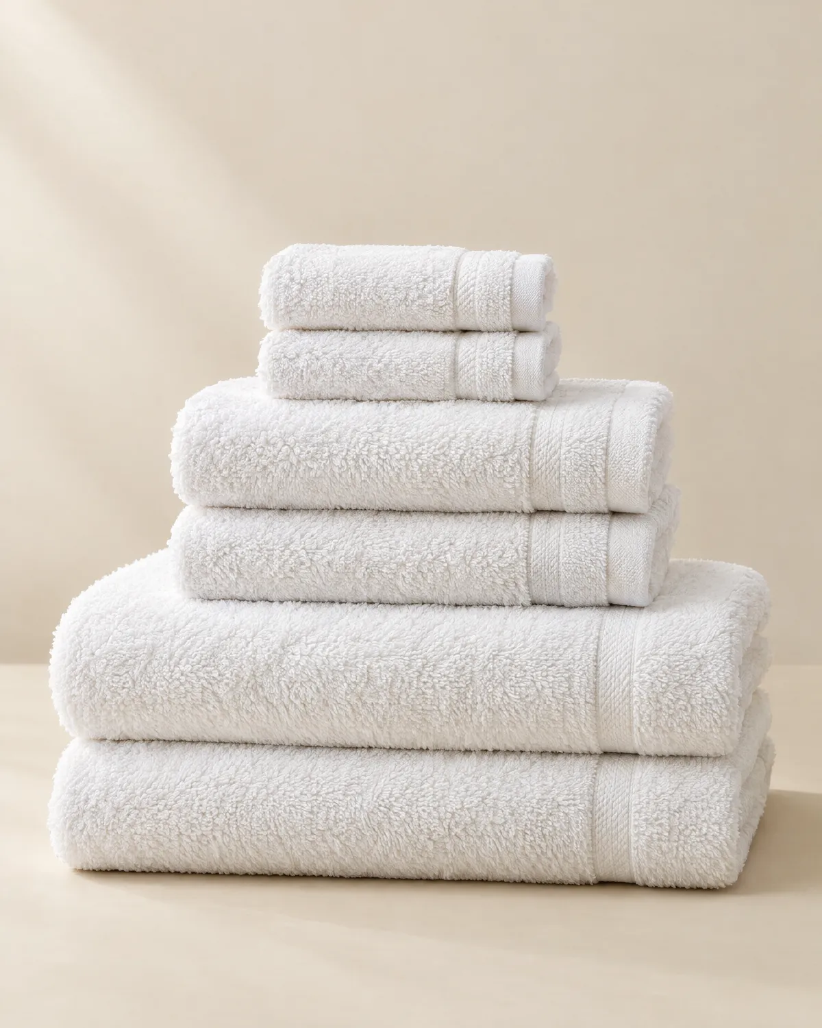 The Everyday Six — 6-Piece Turkish Cotton Towel Set, everything in the box