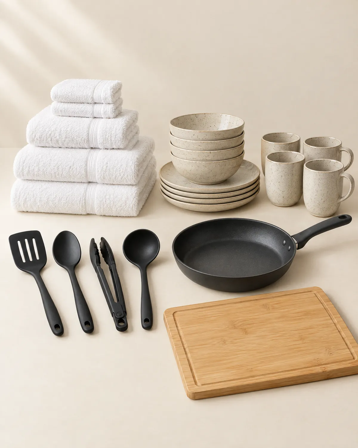 First Apartment Starter Bundle — 24-Piece Essentials Kit, everything in the box